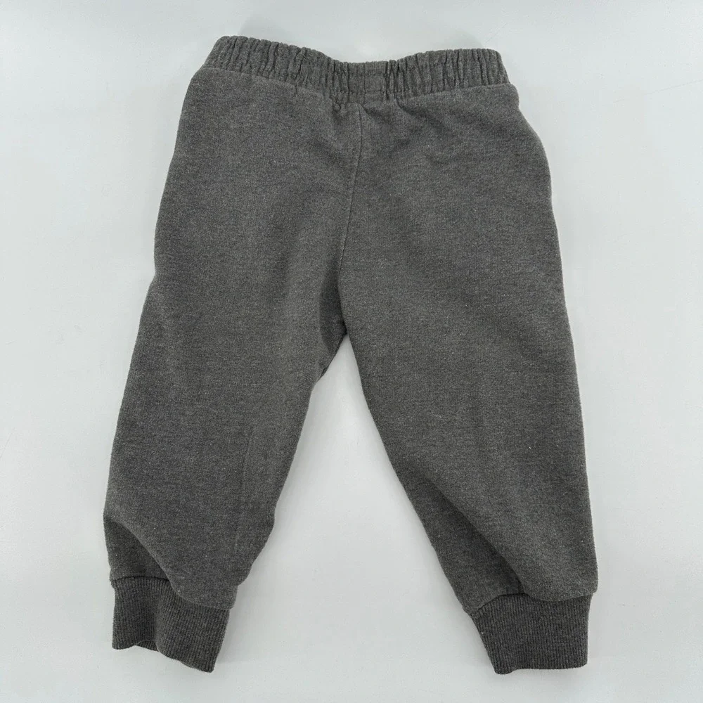 Puma Baby Boy 2-Piece Tracksuit Set Gray Black Blue Full Zip Hoodie Joggers 18M - Picture 5 of 10
